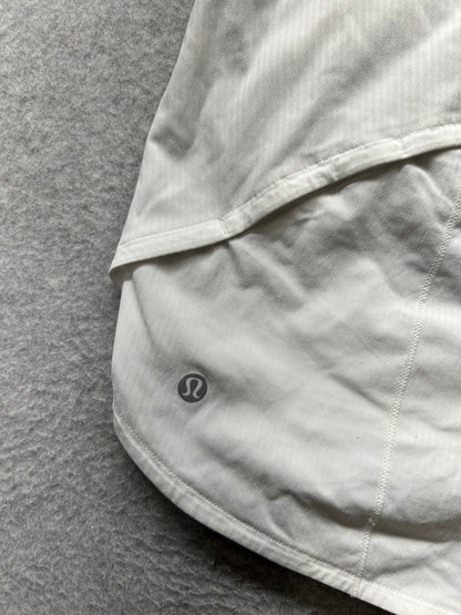 Lululemon Speed Up Short Long High-Rise 4" Size 12 White