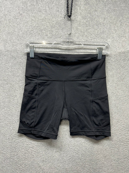 Lululemon Fast And Free Short 6" Size 6 Black