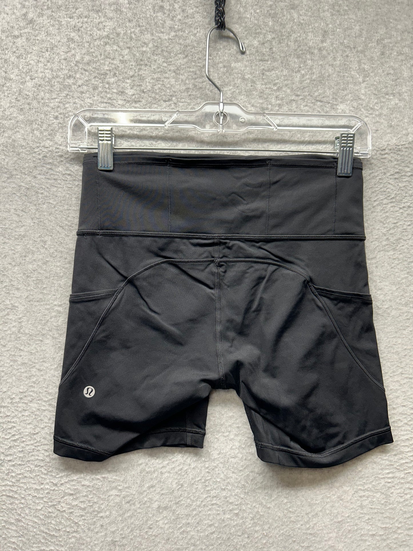 Lululemon Fast And Free Short 6" Size 6 Black
