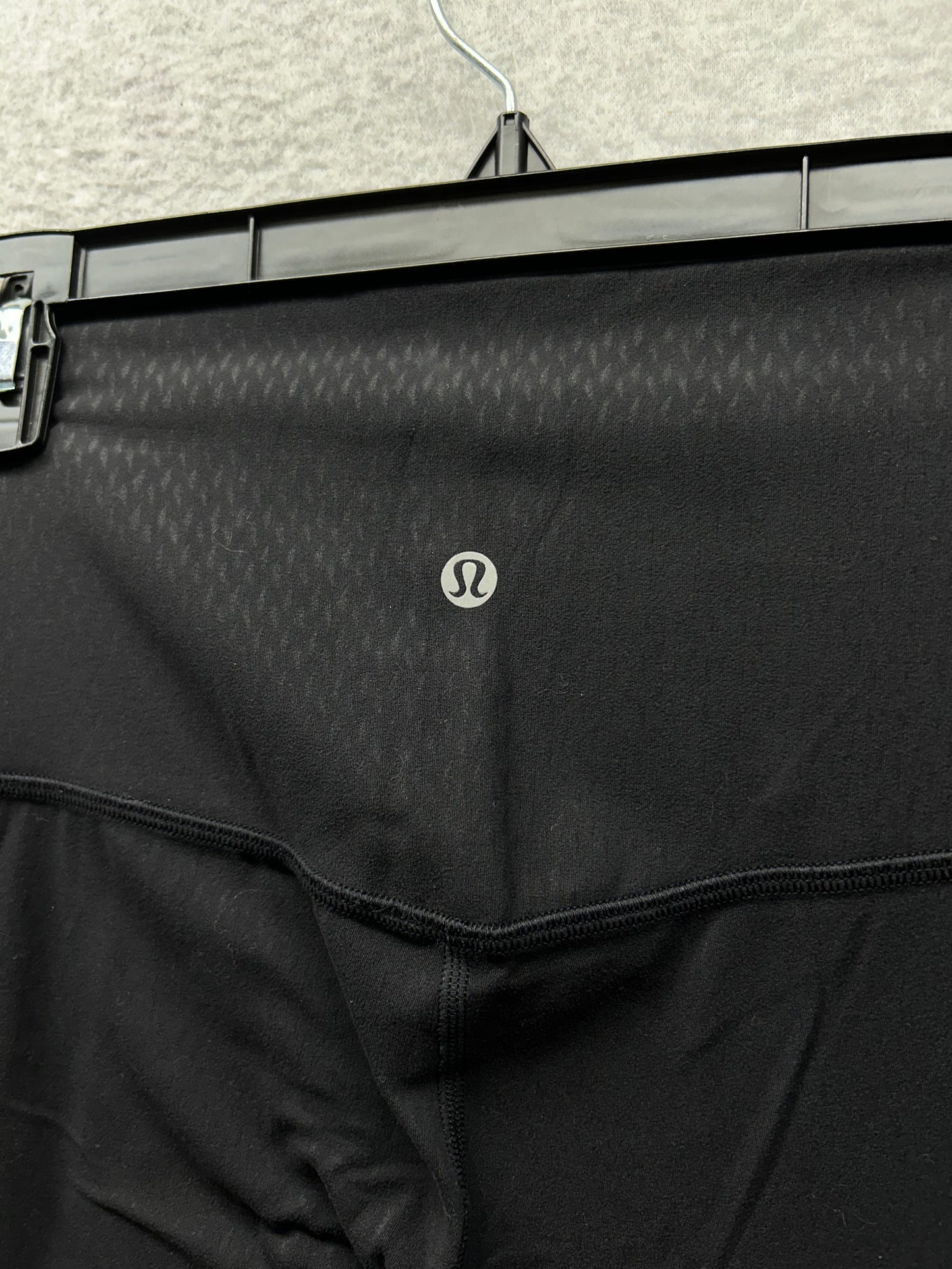 Lululemon Align Pant II 25" Size 10 Diverge Emboss Black
