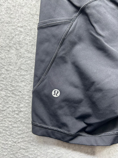 Lululemon Fast And Free Short 6" Size 6 Black