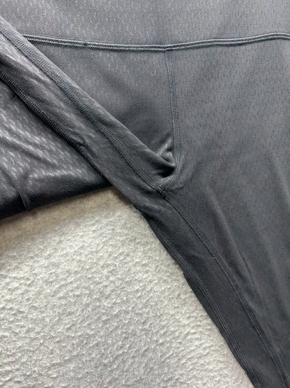 Lululemon Align Pant II 25" Size 10 Diverge Emboss Black