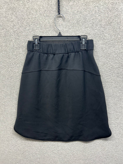 Lululemon On The Fly Skirt Woven Size 4 Black