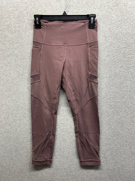 Lululemon Mesh In Motion Crop 23" Size 6 Antique Bark