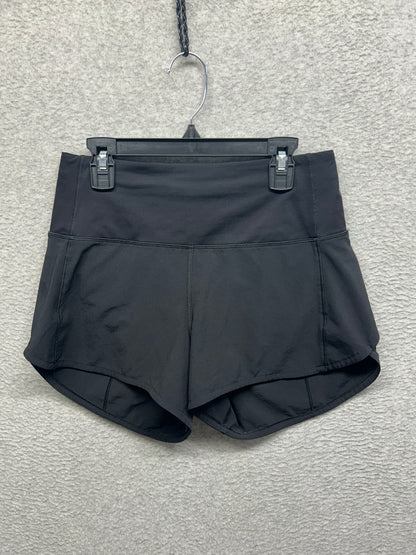Lululemon Speed Up High-Rise Short 4" Long Size 4 Black