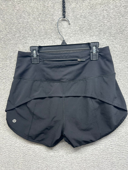 Lululemon Speed Up High-Rise Short 4" Long Size 4 Black