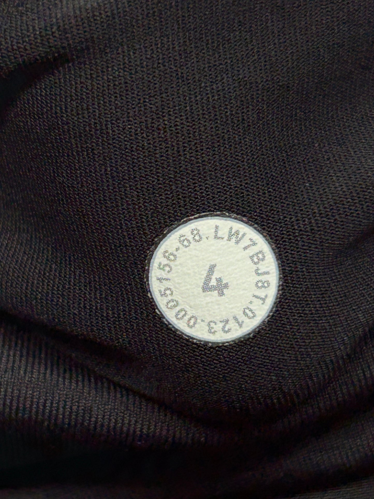 Lululemon Speed Up High-Rise Short 4" Long Size 4 Black