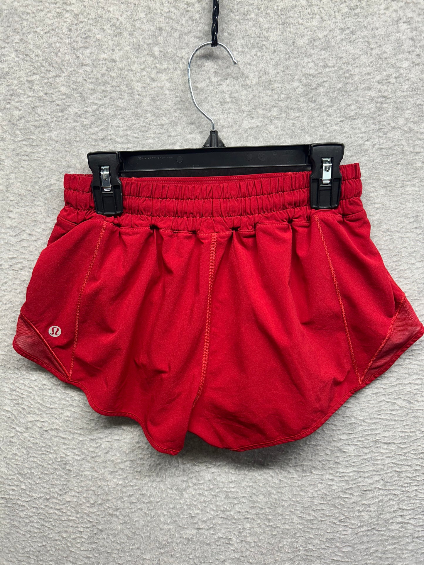 Lululemon Hotty Hot Short II 2.5" Size 4 Dark Red