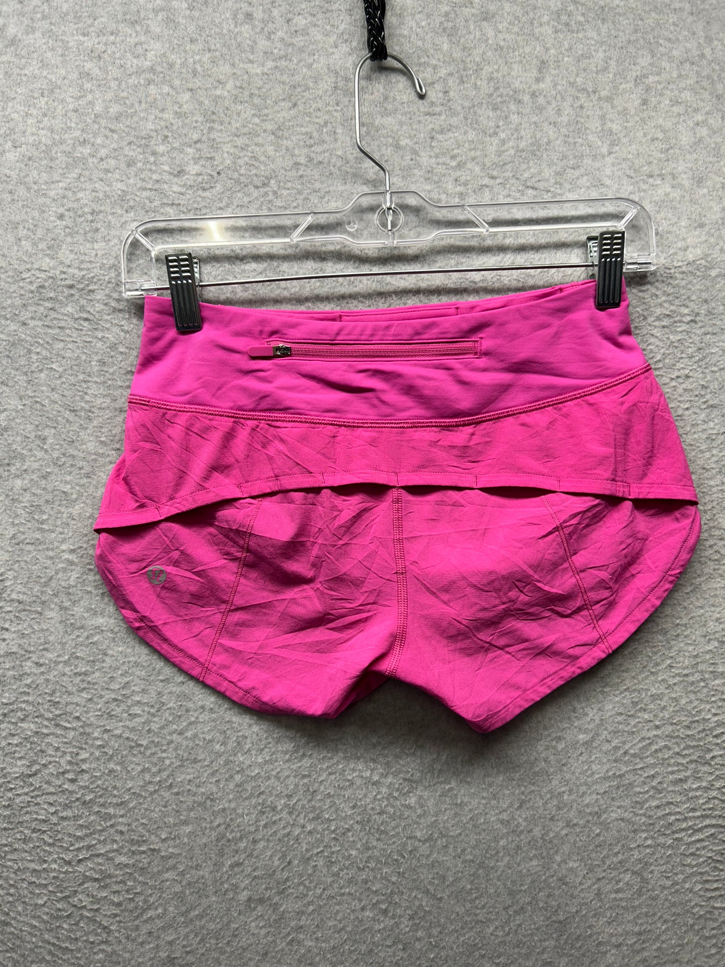 Lululemon Speed Up Short 2.5" Size 0 Ripened Raspberry