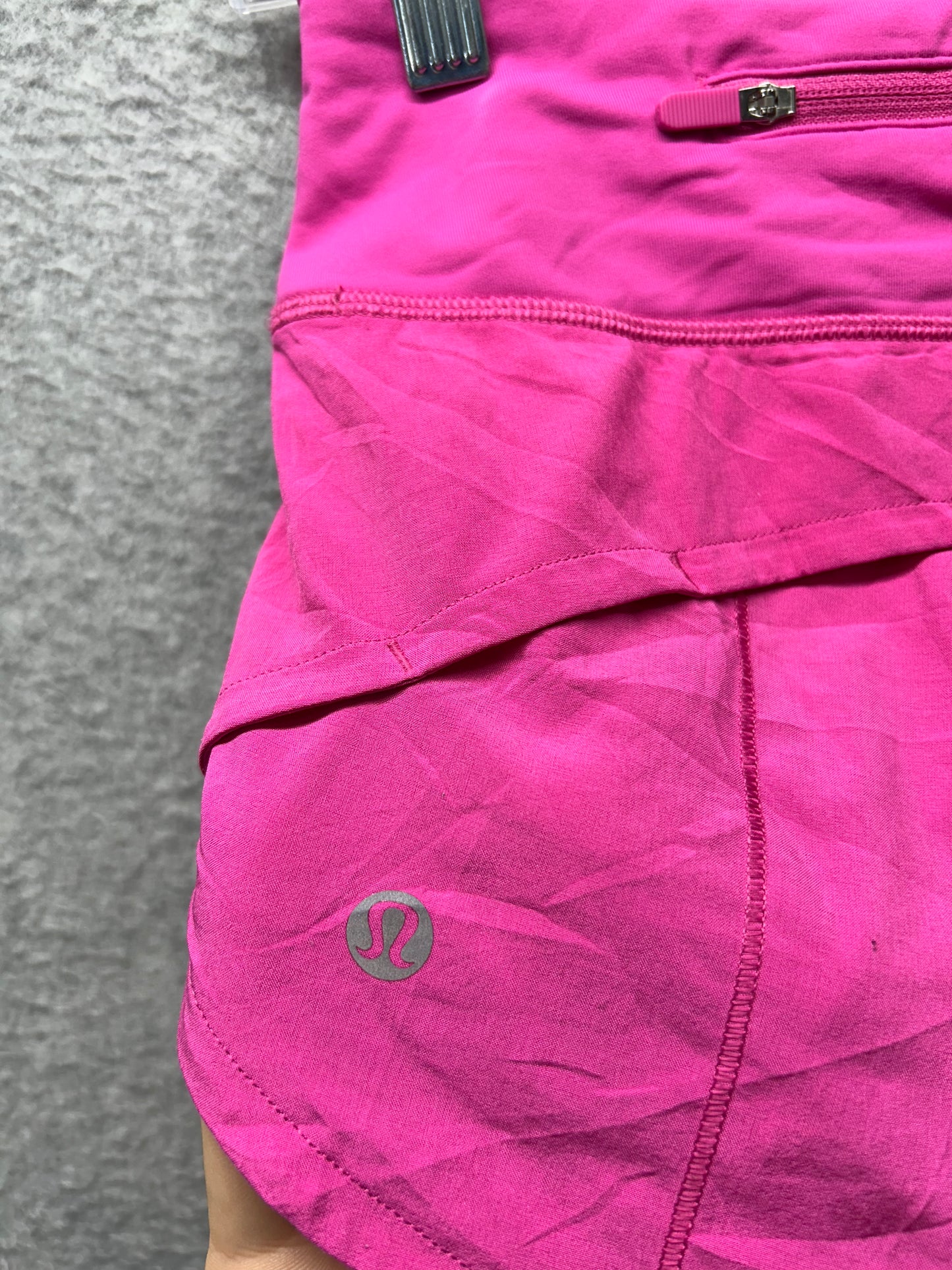Lululemon Speed Up Short 2.5" Size 0 Ripened Raspberry