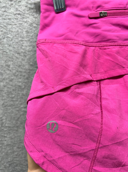 Lululemon Speed Up Short 2.5" Size 0 Ripened Raspberry