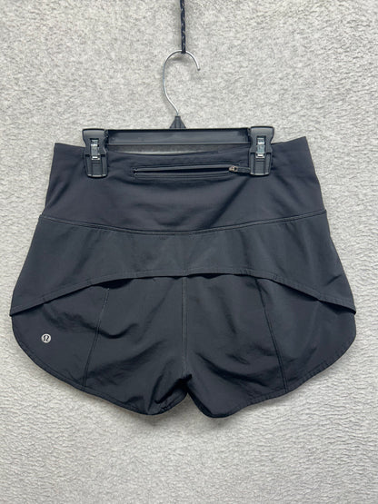Lululemon Speed Up High-Rise Short 4" Size 4 (Square) Long Black