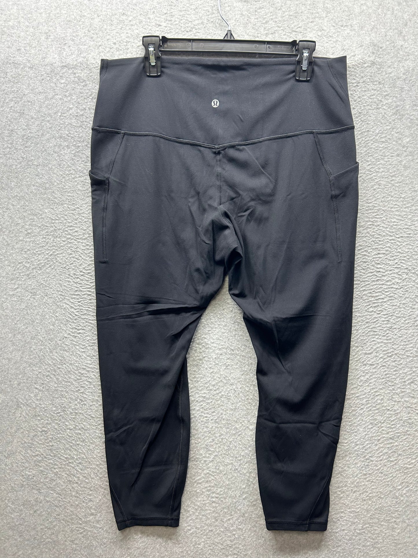 Lululemon Align High Rise Pant with Pockets 25" Size 16 Black