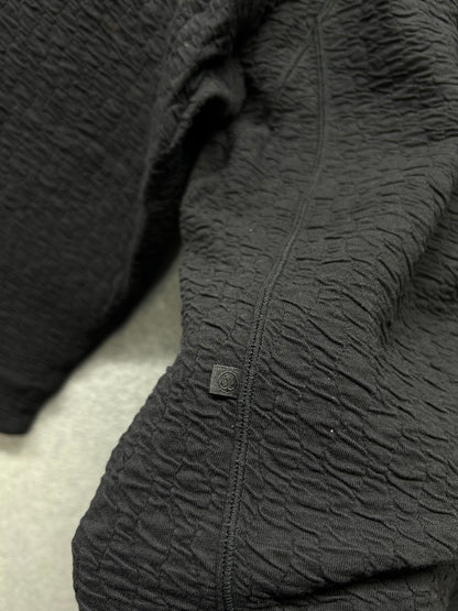 Lululemon Rippled V-Neck Pullover Size 6 Black