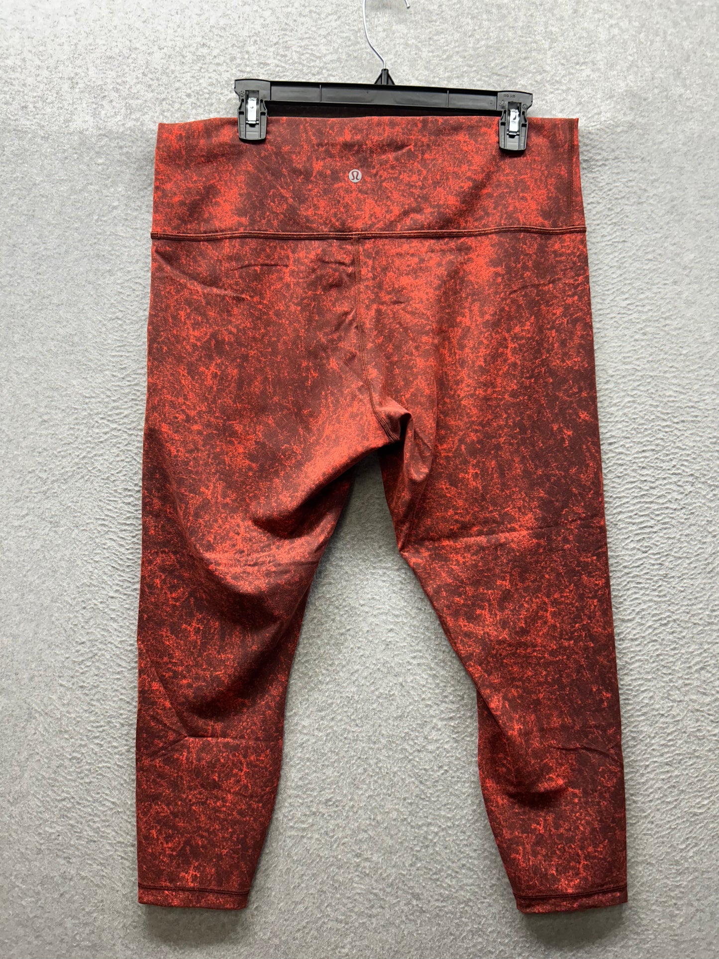 Lululemon Wunder Train High-Rise Tight 26" Size 16 Denim Wash Print Autumn