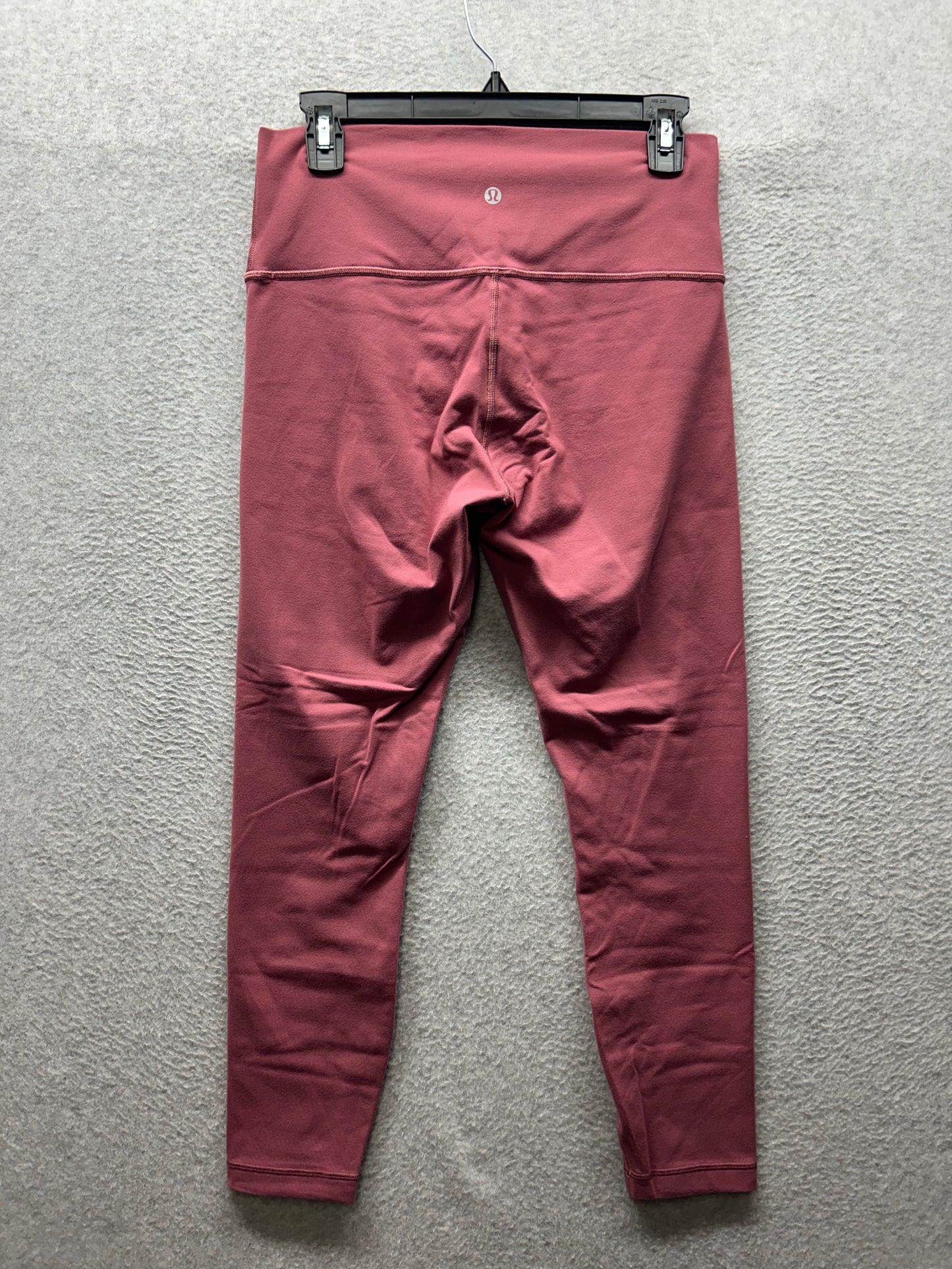 Lululemon Wunder Under Hi-Rise 7/8 Tight Full-On Luon 27" Size 10 So Merlot