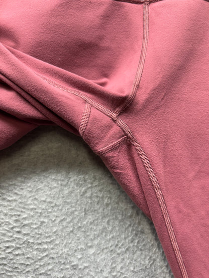 Lululemon Wunder Under Hi-Rise 7/8 Tight Full-On Luon 27" Size 10 So Merlot