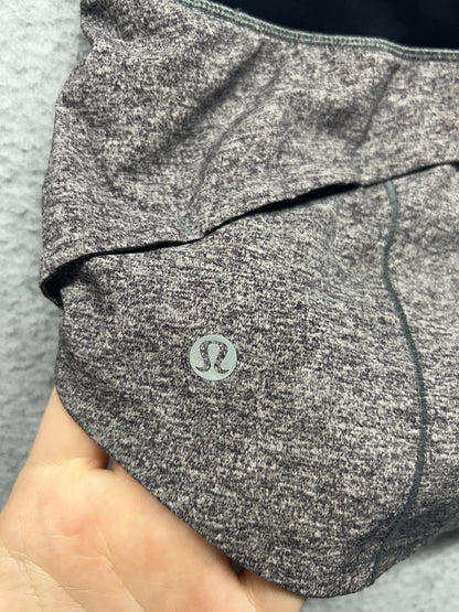 Lululemon Speed Up Short 2.5" Size 6 Heather Lux Multi Black
