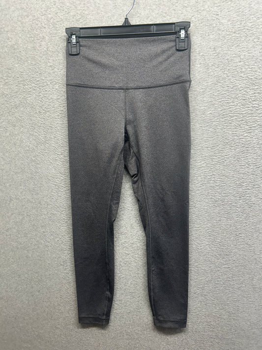 Lululemon Wunder Under High-Rise 25" Size 6 Heathered Black
