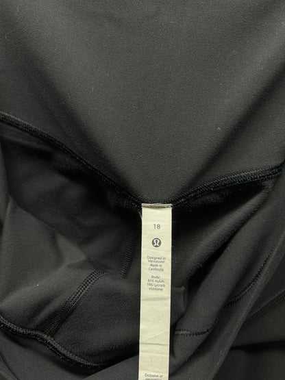 Lululemon Align Pant 28" Size 18 Black