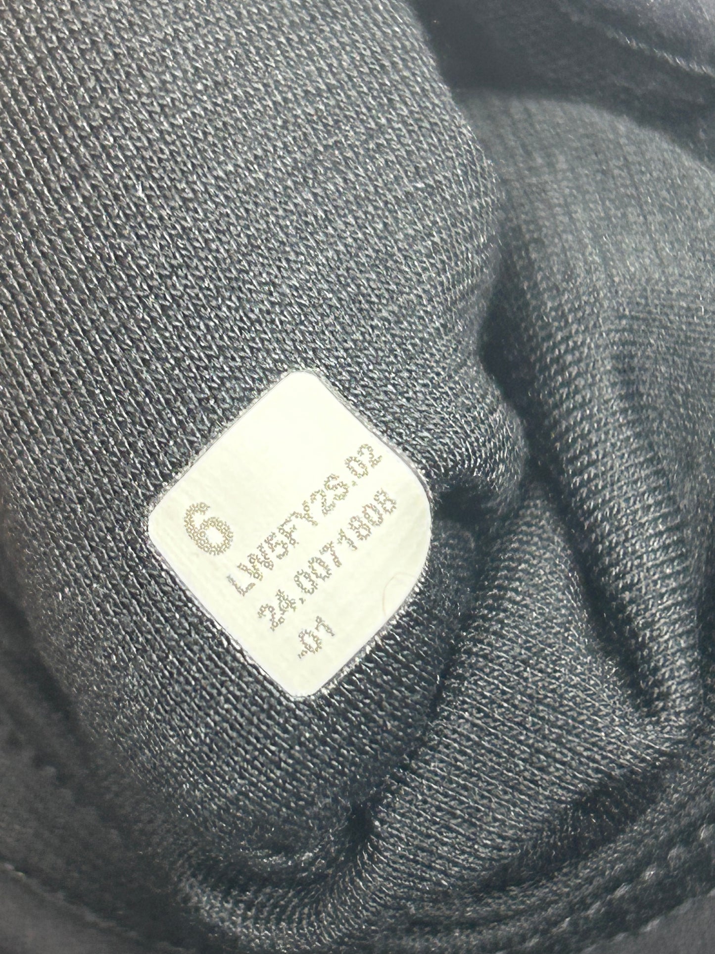 Lululemon Wunder Train High-Rise Ribbed Tight 25" Size 6 (Square) Black