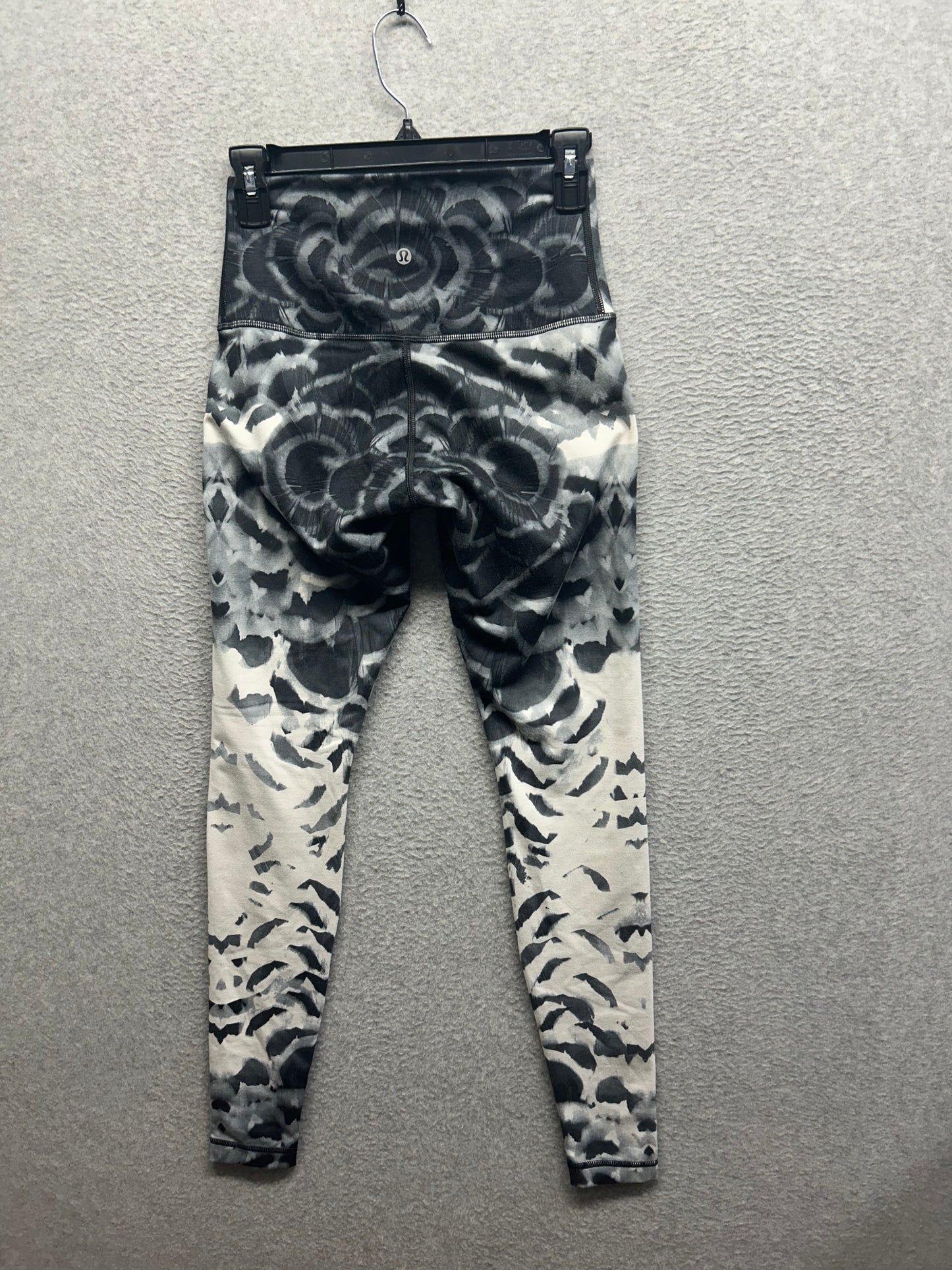 Lululemon High Times Pant Roll Over Size 6 Pretty Plume Angel Wing
