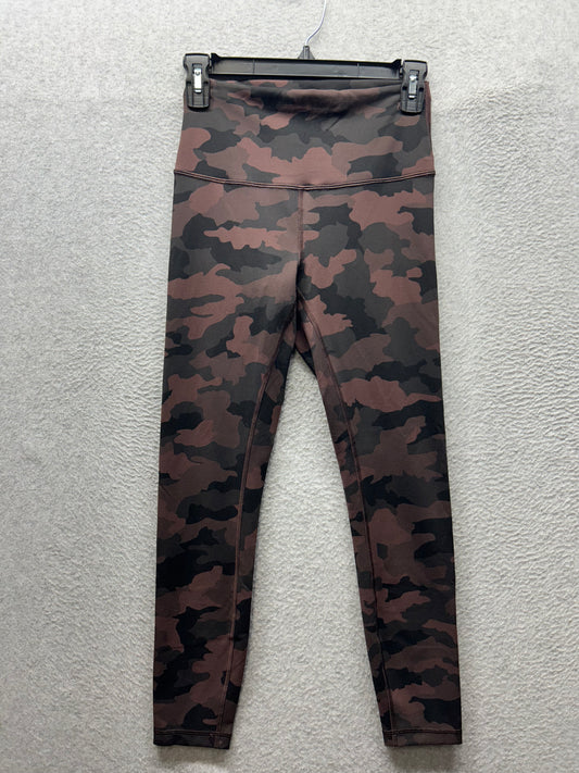 Lululemon Wunder Train High-Rise Tight 26" Size 6 Heritage 365 Camo Brier Rose Multi