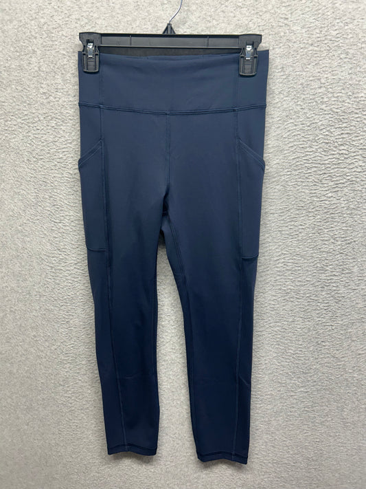 Lululemon Invigorate High-Rise Crop 23" Size 6 True Navy