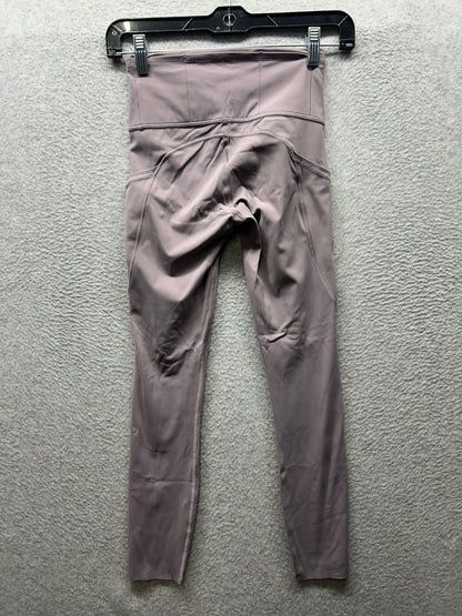 Lululemon Fast and Free Tight II 25" Non-Reflective Size 2 Nulux Violet Verbena