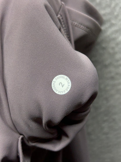 Lululemon Fast and Free Tight II 25" Non-Reflective Size 2 Nulux Violet Verbena