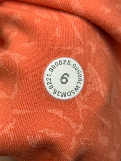 Lululemon Invigorate High-Rise Tight 25" Size 6 Orange