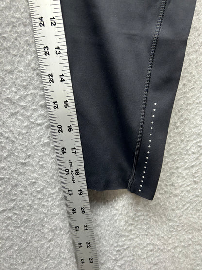 Lululemon Fast & Free Crop II Nulux 19" Size 8 Black