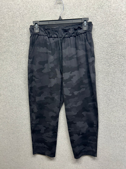 Lululemon Stretch High Rise Crop 23" Size 6 Heritage 365 Camo Deep Coal Multi