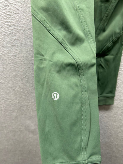 Lululemon Train Free High-Rise Crop 22" Size 0 Algae Green