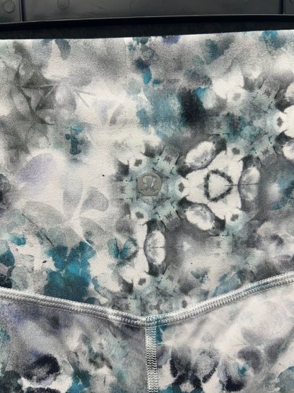 Lululemon Align Short 8" Size 6 Kaleidofloral Multi