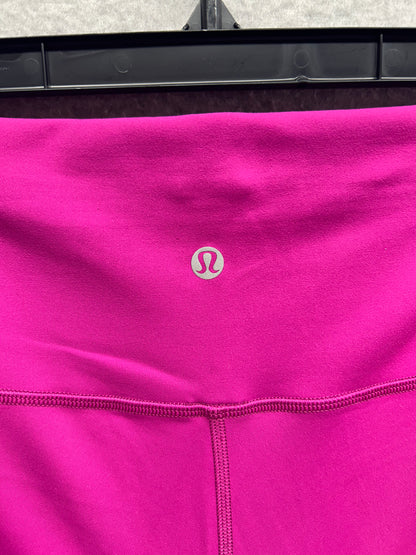 Lululemon Wunder Train High-Rise Tight 25" Size 6 Ripened Raspberry
