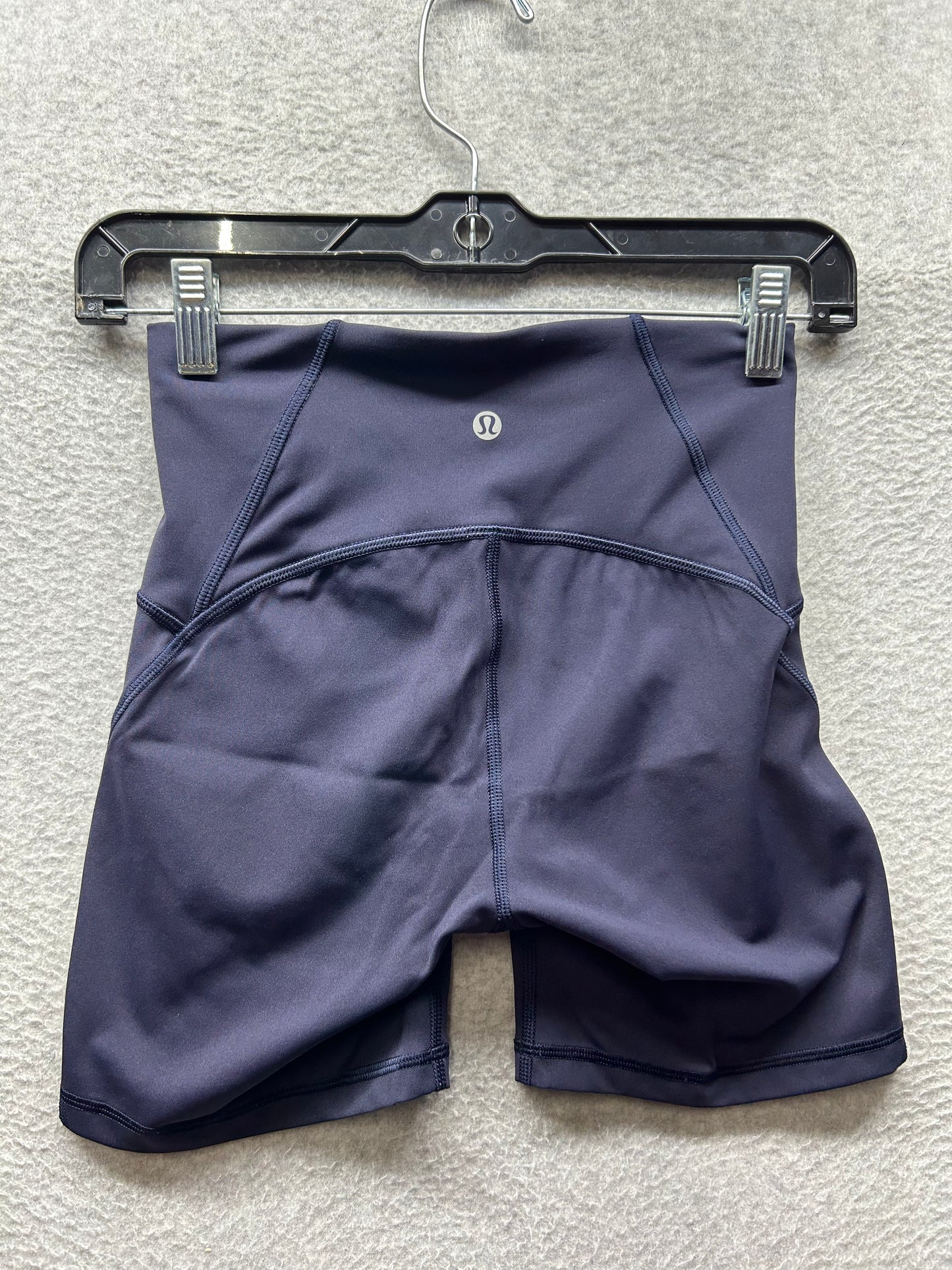 Lululemon Train Times Short 6" Size 4 Midnight Navy