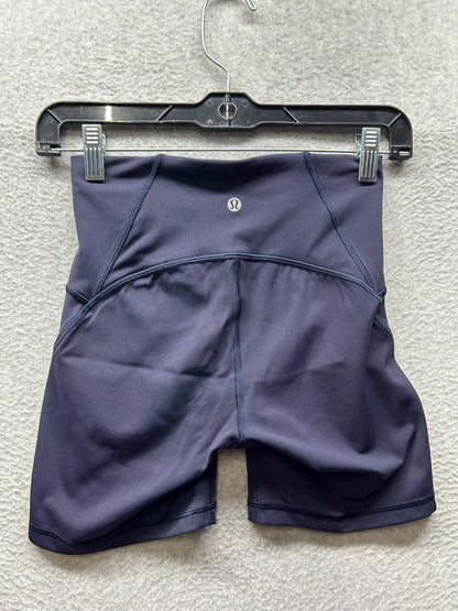 Lululemon Train Times Short 6" Size 4 Midnight Navy