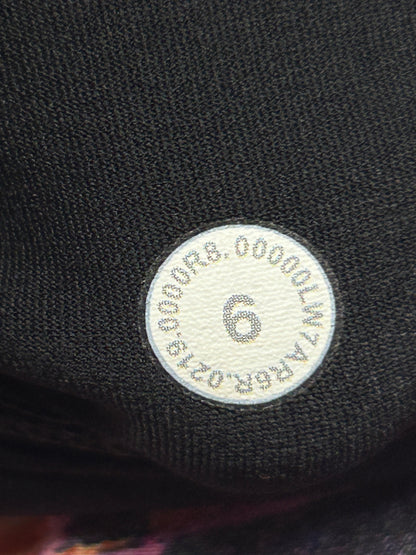Lululemon Speed Up Short 2.5" Size 6 Flash Pleat Orange Multi