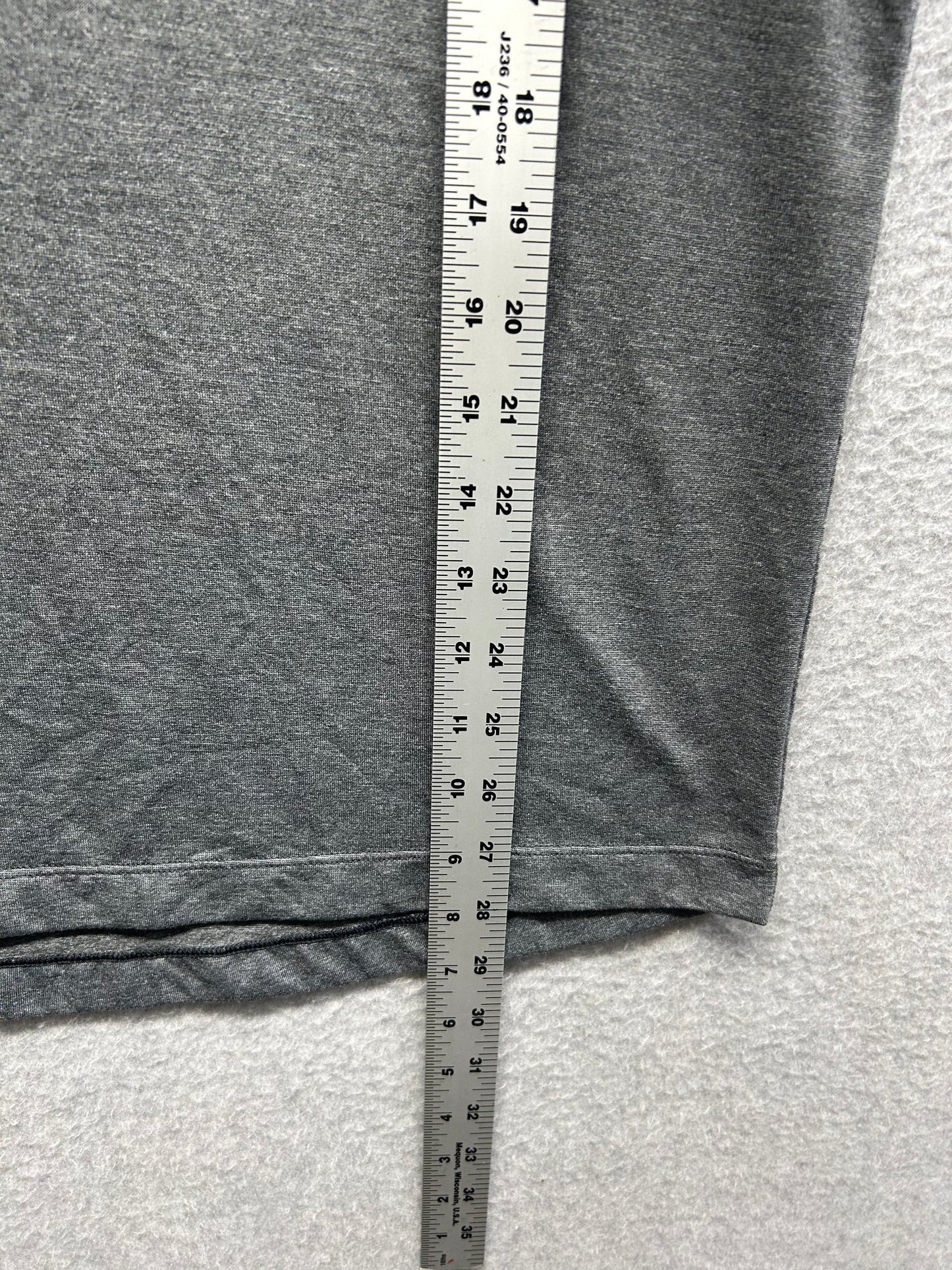 Lululemon Evolution Polo Mens Size Medium Heathered Gray