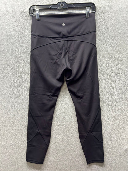 Lululemon In Movement Tight 25" Everlux Size 8 Black