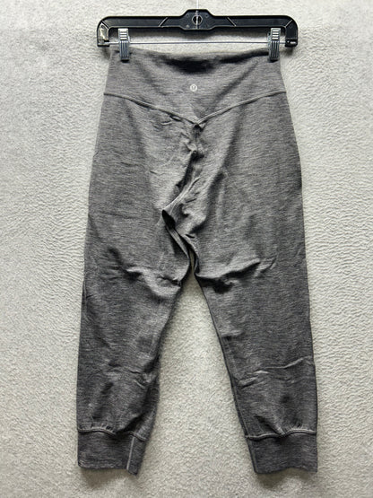 Lululemon Align Jogger Crop 24" Size 4 Heathered Gray