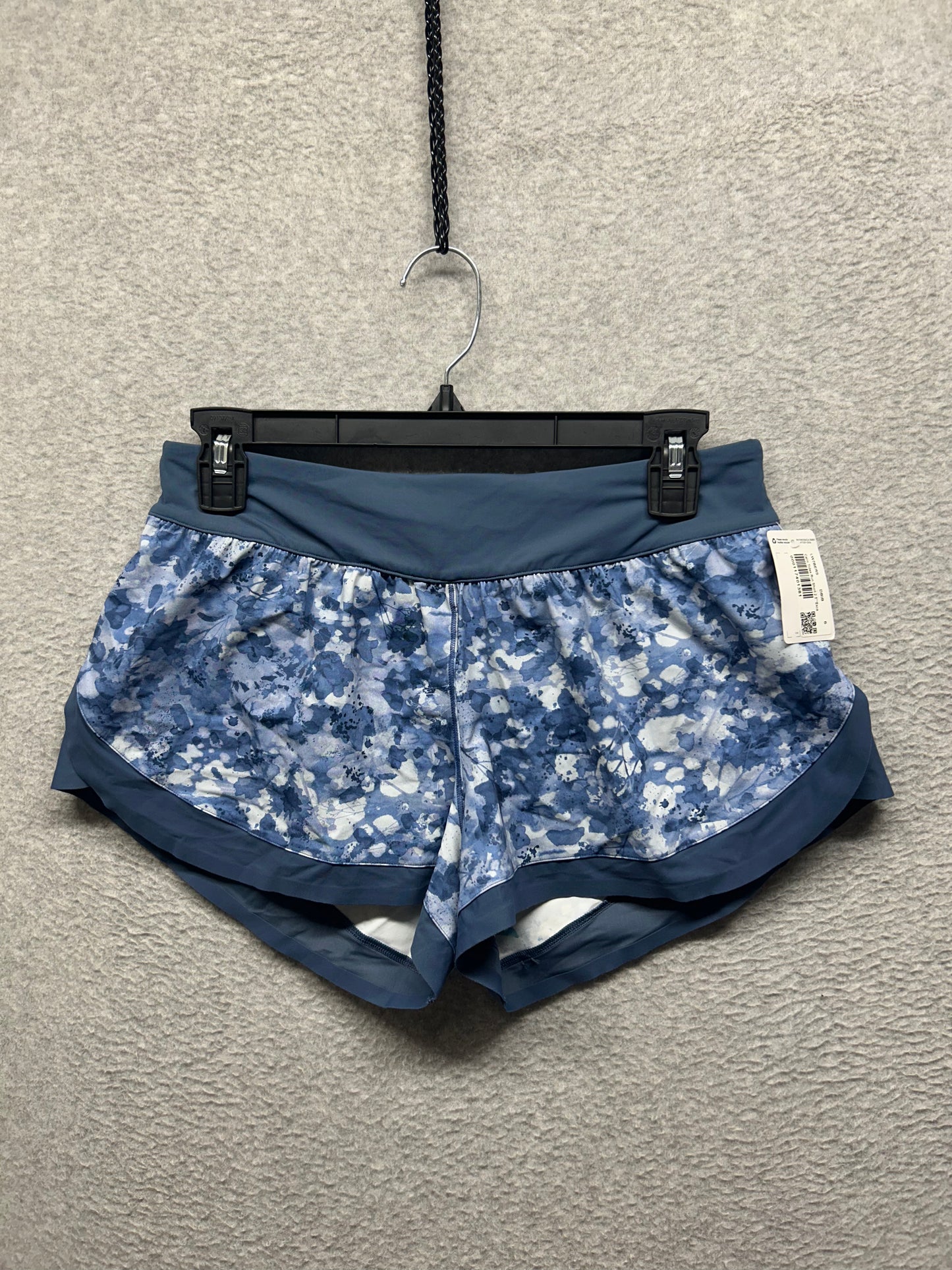 Lululemon Calm Tides Run Short Esca Size 6 Dappled Blossom | Ink Blue