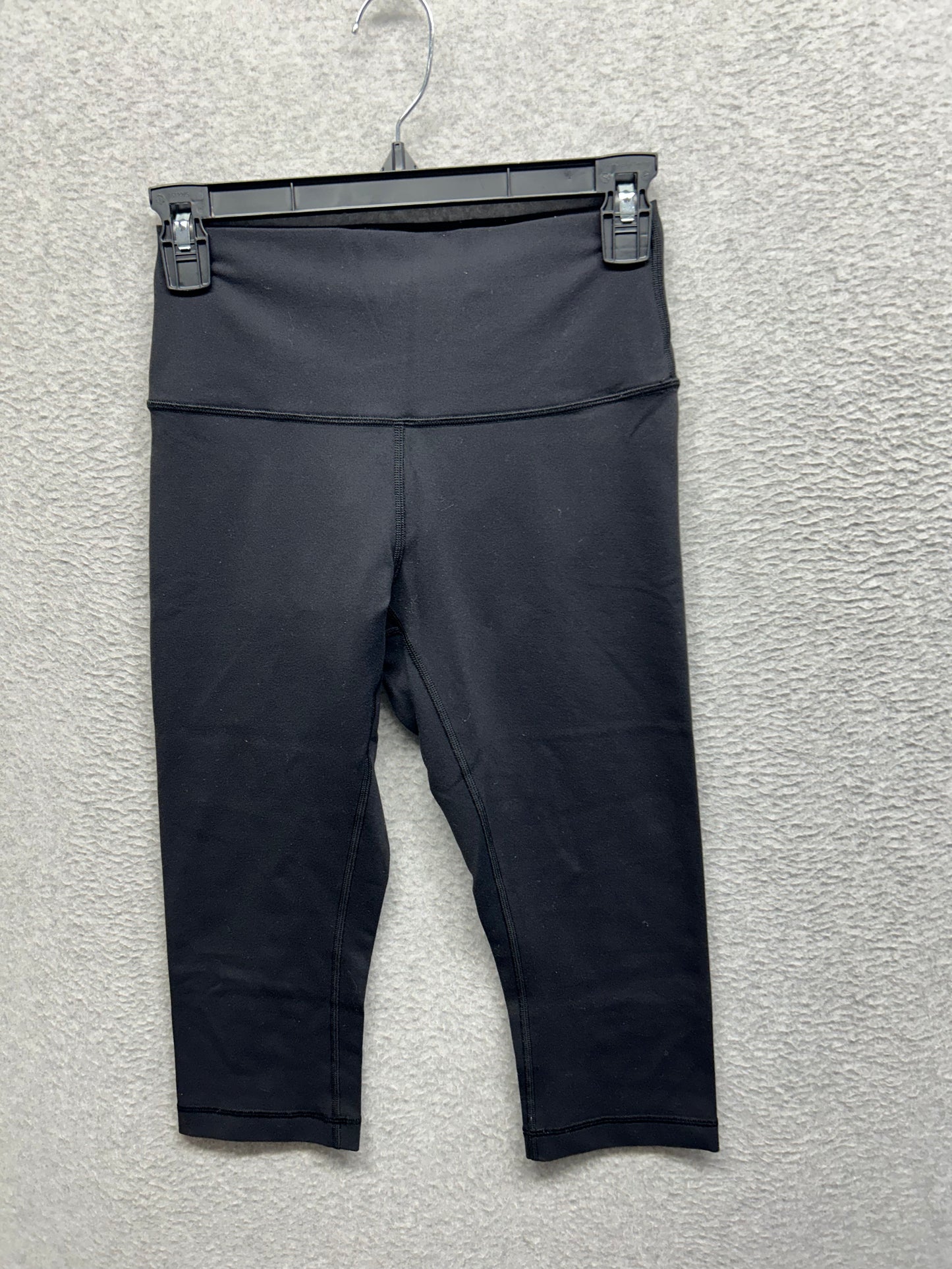 Lululemon Wunder Under Hi-Rise Luon 17" Size 6 Black