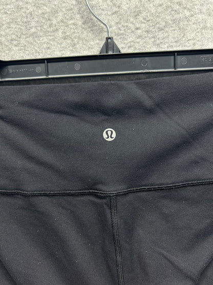 Lululemon Wunder Under Hi-Rise Luon 17" Size 6 Black