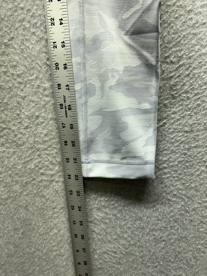 Lululemon Wunder Under Crop Luxtreme 22" Size 2 Incognito Camo Jacquard Alpine White Starlight