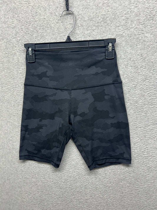 Lululemon Align Short 8" Size 6 Heritage 365 Camo Deep Coal Multi