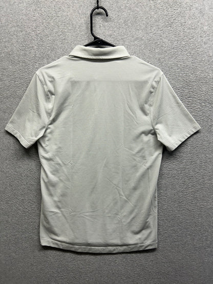 Lululemon Metal Vent Tech Polo Mens Size Medium White