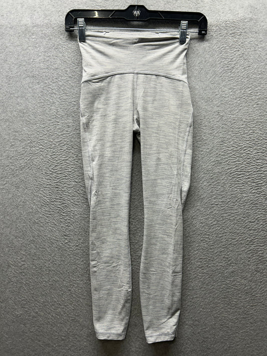 Lululemon Train Times 7/8 Pant 26" Size 2 Wee Are From Space Nimbus Battleship / Ice Grey