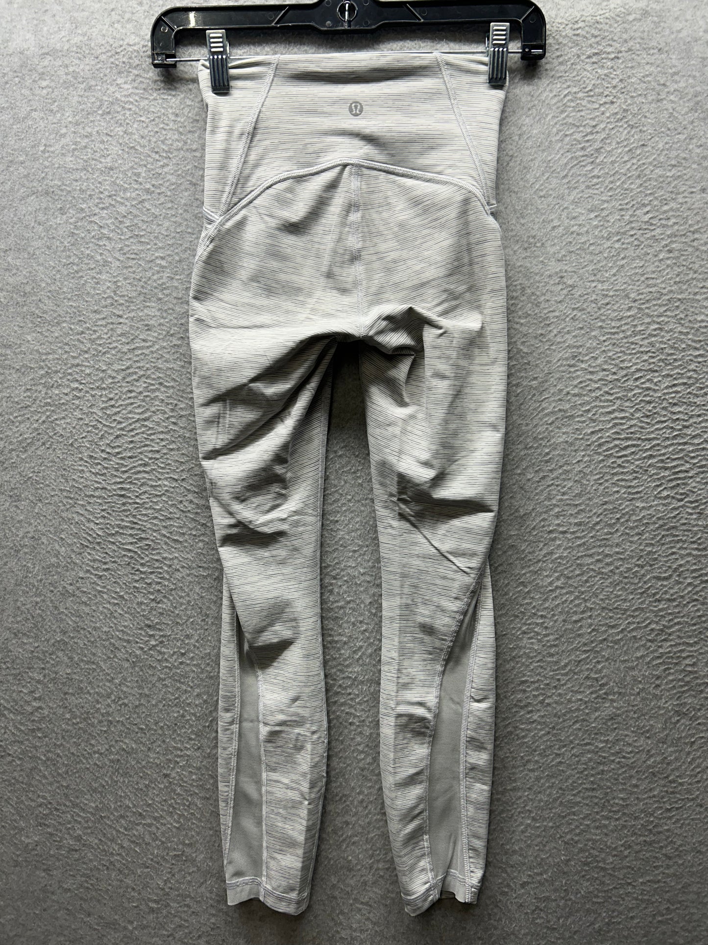 Lululemon Train Times 7/8 Pant 26" Size 2 Wee Are From Space Nimbus Battleship / Ice Grey